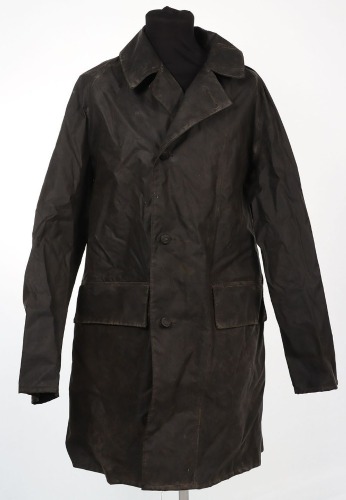 Royal Navy Foul Weather Rubberized Coat.