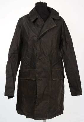 Royal Navy Foul Weather Rubberized Coat.