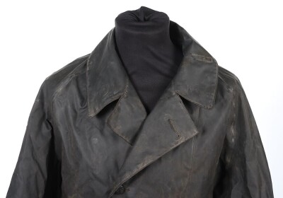 Royal Navy Foul Weather Rubberized Coat. - 3
