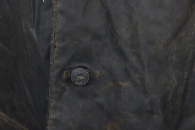 Royal Navy Foul Weather Rubberized Coat. - 4