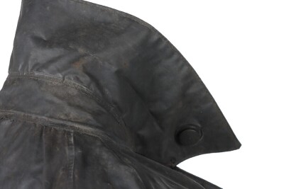 Royal Navy Foul Weather Rubberized Coat. - 6