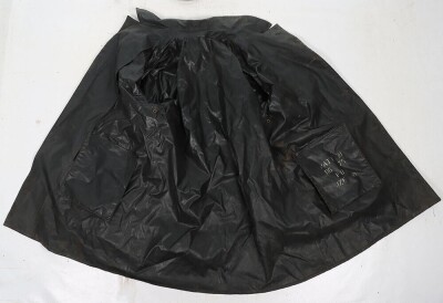 Royal Navy Foul Weather Rubberized Coat. - 7
