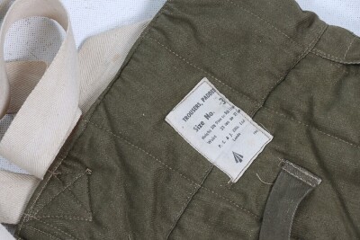 WW2 British Cold Weather, Trousers, Padded, 1943. - 9