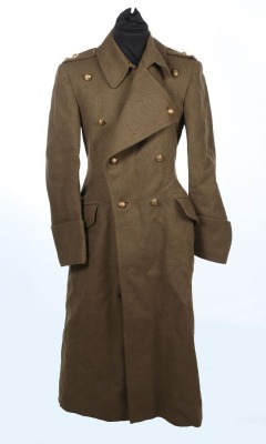 WW2 British Officers Service Dress Tunic & Great Coat, Royal Engineers. - 8
