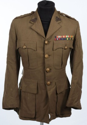 WW2 British Service Dress Tunic, Lt Colonel, Royal Berkshire Regiment.