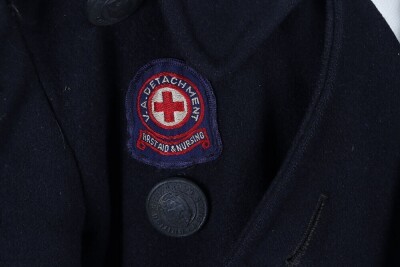 British Red Cross Women's Over Coat, County of London. - 2