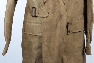 WW2 British Despatch Riders Over Coat, 1944 Dated. - 3