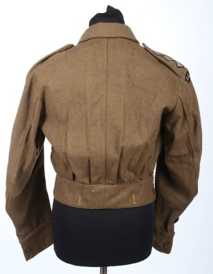 WW2 British Austerity Pattern Battle Dress Blouse, REME Officer. - 3