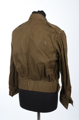 WW2 British 1st Pattern Denim Battle Dress Blouse. 1940 Dated. - 2