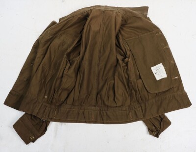 WW2 British 1st Pattern Denim Battle Dress Blouse. 1940 Dated. - 6