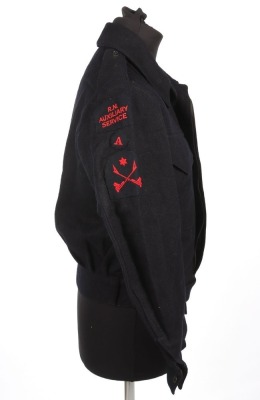 Royal Navy Auxiliary Service Battle Dress Blouse, - 2