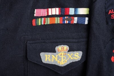 Royal Navy Auxiliary Service Battle Dress Blouse, - 5