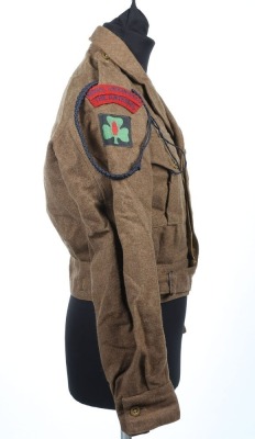 1949 Pattern Battle Dress Uniform 'The Antrims' 591st Field Squadron Royal Engineers - 3