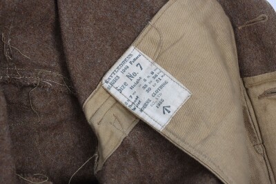 1949 Pattern Battle Dress Uniform 'The Antrims' 591st Field Squadron Royal Engineers - 8