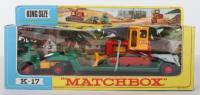 Matchbox Lesney King Size K-17 Ford D800 Taylor Woodrow Low Loader with Bulldozer
