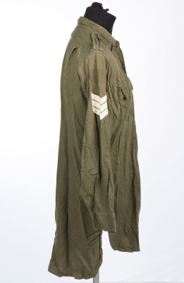 British Post War Jungle Shirt and 1944 Pattern Bush Hat. - 5