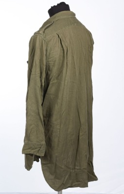 British Post War Jungle Shirt and 1944 Pattern Bush Hat. - 6