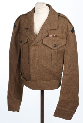 British Royal Ulster Rifles Battle Dress Blouse