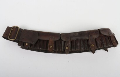 1901 Dated Boer War Mounted Infantry or Cavalry 6 Pocket Rifle Bandolier