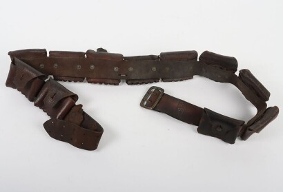 Boer War Period 12 Pocket Rifle Bandolier.