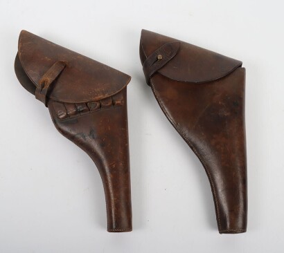 WW1 British Webley .445 Revolver Holster, 1917 Dated.