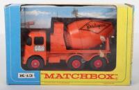 Matchbox Kingsize K-13 ERF Ready Mix concrete truck