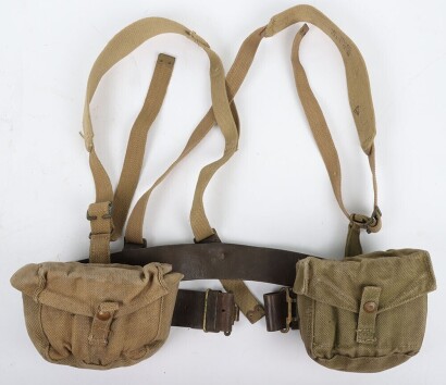 WW2 Home Guard Webbing Equipment