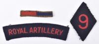 Royal Artillery 112th Light Anti-Aircraft Regiment Battle Dress Insignia