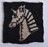 WW2 20th Armoured Brigade Cloth Formation Sign