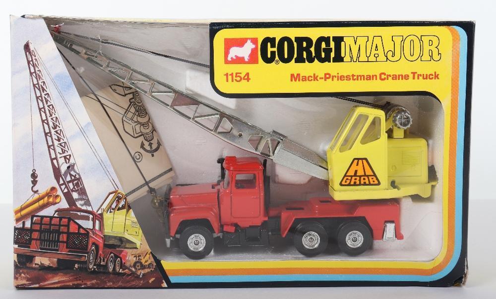 Corgi Major Toys 1154 Mack-Priestman Crane Truck