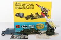 Corgi Major Toys Gift Set No 4 Bristol ‘Bloodhound’ guided missile with launching Ramp, Loading Trolley and R.A.F. Land-Rover