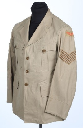 Royal Air Force Other Ranks Cairo Made KD Tunic,