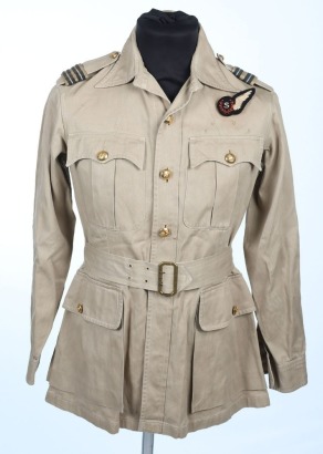 WW2 RAF Officers Khaki Drill Tunic.