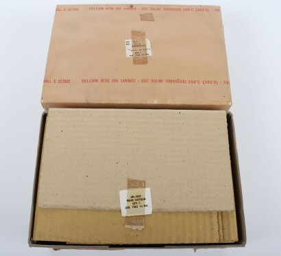 RAF M Type Oxygen Mask, Mint Unissued within Card Box of Issue.