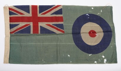 WW2 Period Cotton RAF Ensign Flag.