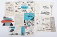 Corgi Toys Rocket Age two fold leaflet