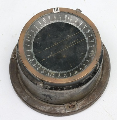 WW2 US Navy Aircraft Compass.