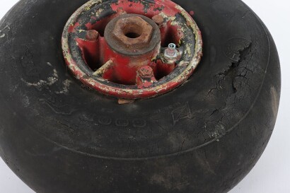 WW2 USAAF Aircraft Tail Wheel Relic.