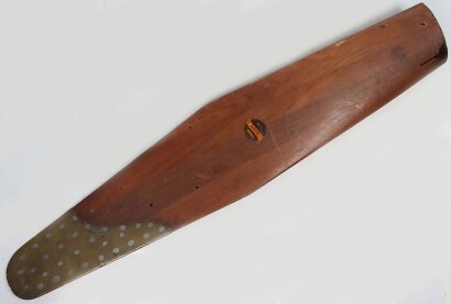 WW1 Period Aircraft Wooden Propeller Blade Section by 'Frederick Sage'