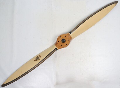 Wooden Aircraft twin blade propeller, Hordern-Richmond Aircraft Ltd.