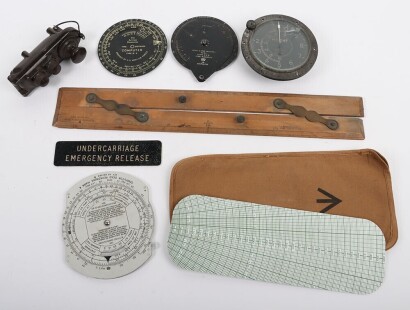 WW2 RAF Navigational Equipment and Aircraft Morse Key