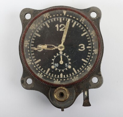 WW2 German Luftwaffe Aircraft Cockpit Clock