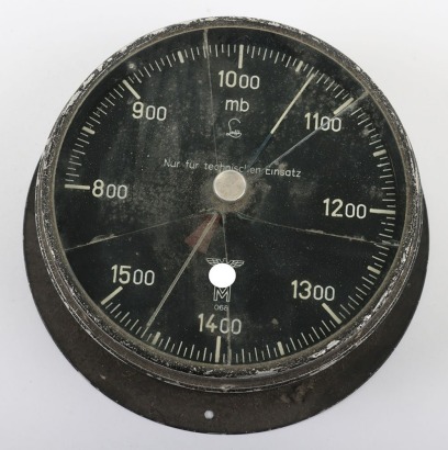 WW2 German Kriegsmarine U-Boat Barometer by Lufft