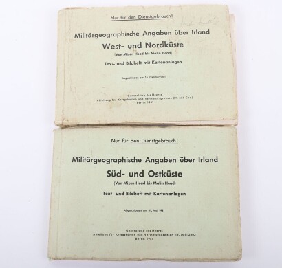 WW2 German Army Reconnaissance Books of Ireland