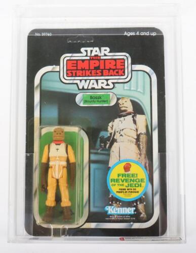 AFA Graded 80 Kenner Star Wars The Empire Strikes Back Bossk (Bounty Hunter)