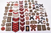 Large Quantity of British Army Trade / Proficiency Badges