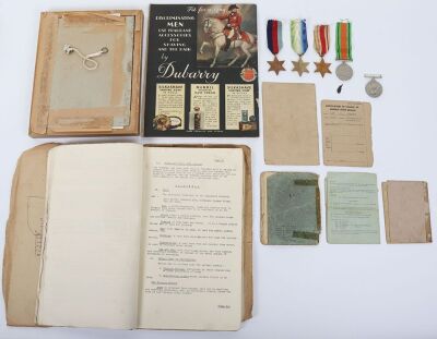A Royal Air Force Second World War Mentioned in Despatches group of 5 medals with associated ephemera - 7