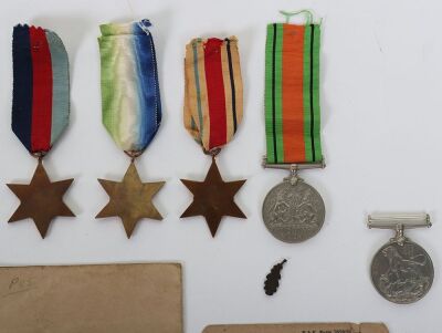 A Royal Air Force Second World War Mentioned in Despatches group of 5 medals with associated ephemera - 8