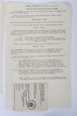 A Second World War pair of medals and associated ephemera to a recipient in 211 Squadron who was shot down and made Prisoner of War in Derna, North Africa is September 1940 - 4