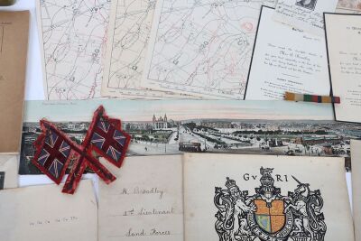 The superb Boer War and Great War group of 5 medals to an Officer in the Royal Inniskilling Fusiliers who was killed in action during the 3rd Battle of Ypres in August 1917, accompanied by an impressive archive of original documents and other artifacts. - 9